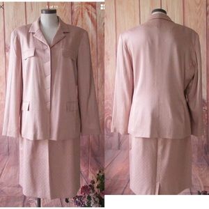 NORTON MCNAUGHTON Size 14 Skirt suit